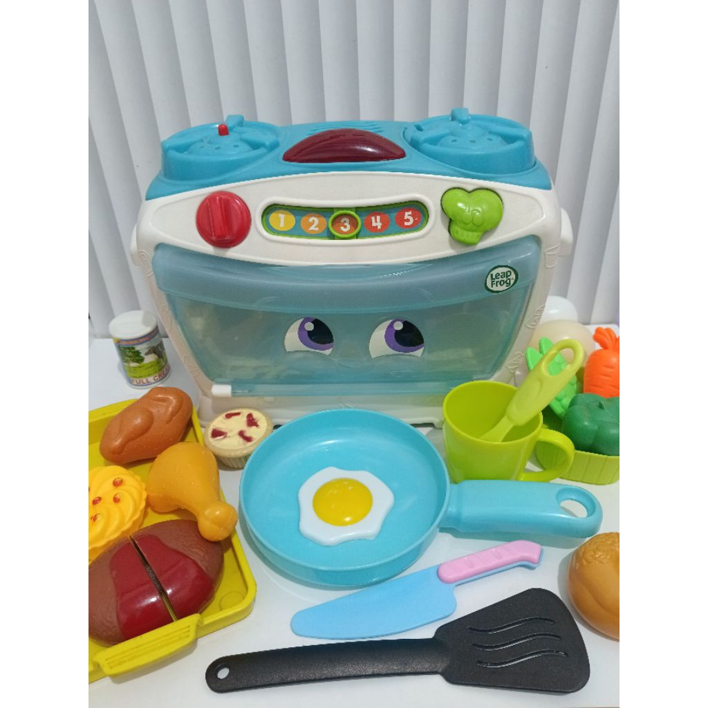 preloved mainan masakan oven leapfrog