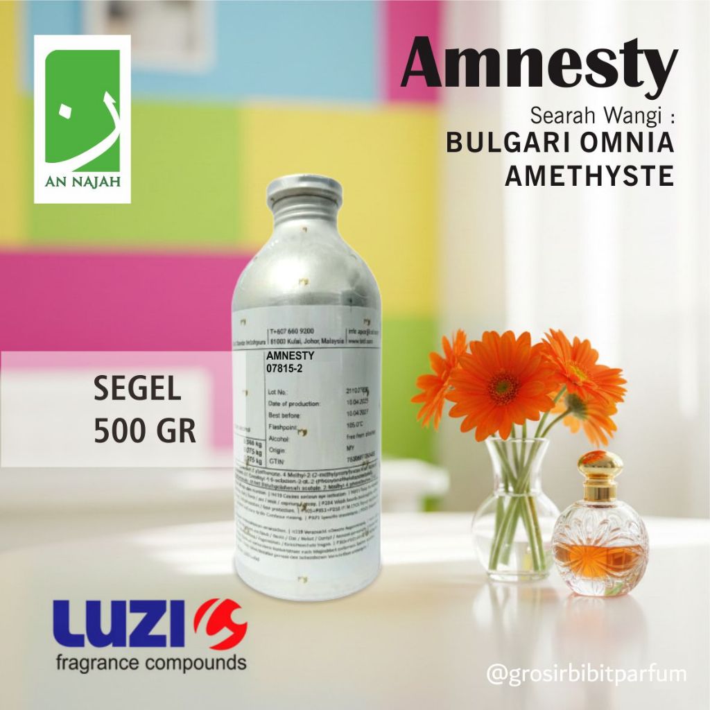 AMNESTY | Searah Wangi Bul Omnia Amethyste | Luzi | 500g Segel