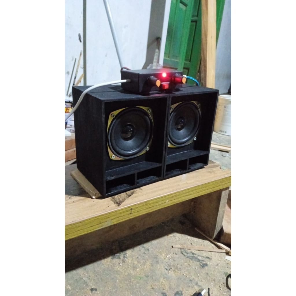 miniatur sound system murah siap bunyi speaker 3 inc