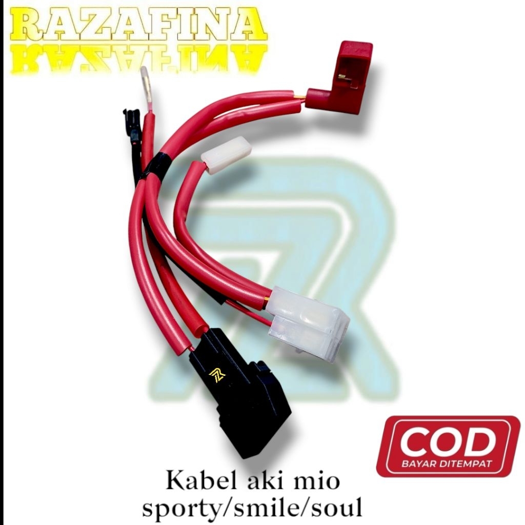 Kabel aki accu positif set Mio old smile sporty kabel accu set mio kabel aki positip mio lama