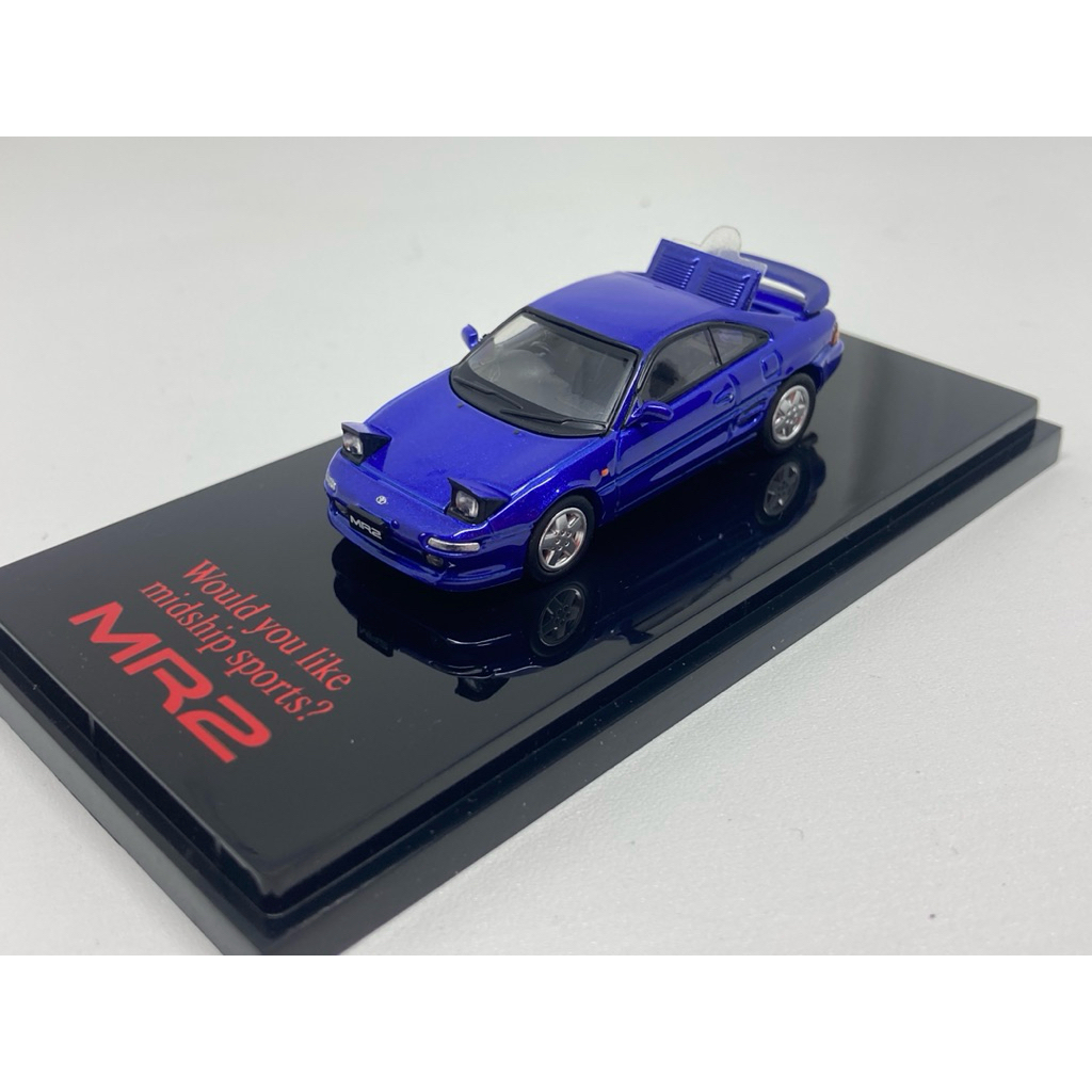 Hobby Japan 1/64 HJ64 Toyota MR2 SW20 Blue