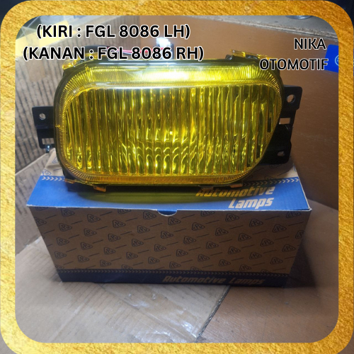 FOG LAMP LAMPU KABUT WARNA KUNING MITSUBISHI COLT DIESEL PS 125 / 110 / 136 CANTER MERK CPU ORI | LA