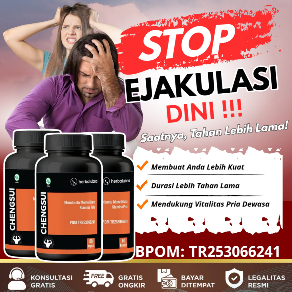 HERBALUBNA CHENGSUI Herbal Pria Dewasa Alami - Dukungan Energi Harian & Vitalitas Tubuh