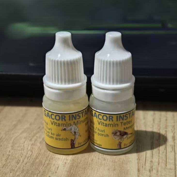 Vitamin Gacor Instant Solusi Fertilitas Jantan dan Betina Kenari Macet atau kurang dor