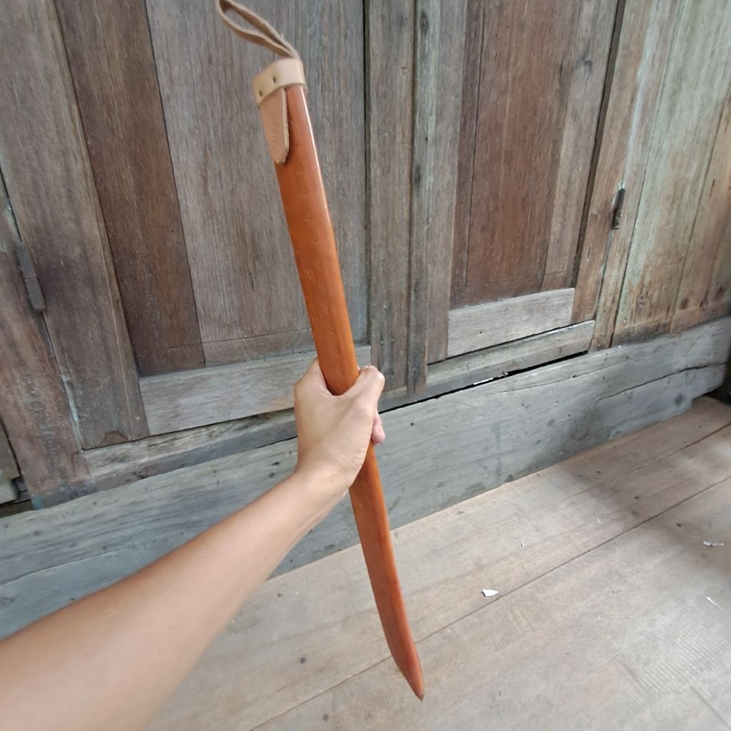 sarung pedang bahan kulit asli ukuran 60 cm