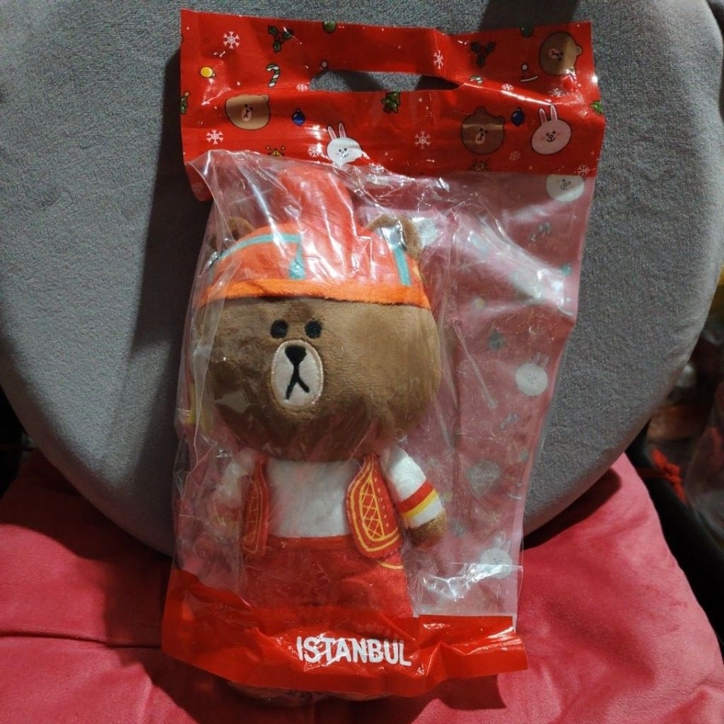 boneka brown kostum Istanbul segel ori