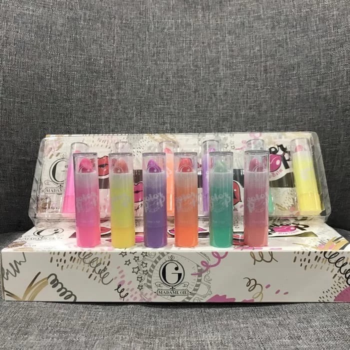 (DIKIRIM RANDOM) MADAME GIE COLOR POP LIP BALM / Madame gie lip balm