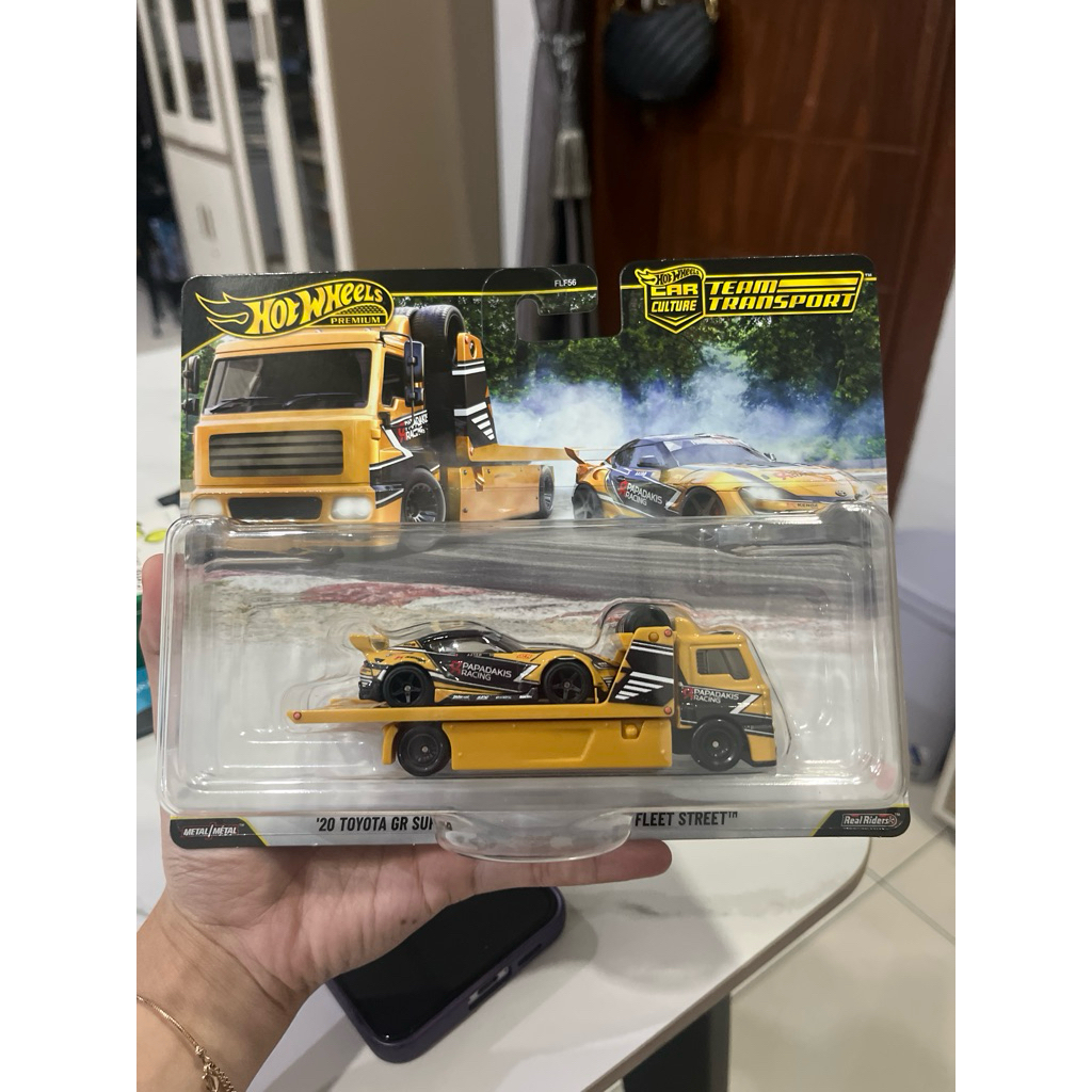 HOT WHEELS ‘20 Toyota GR Supra & Fleet Street| Team Transport 2025