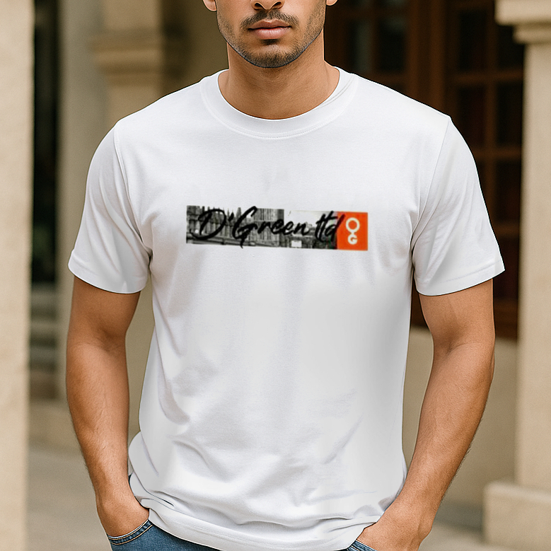 Kaos Distro Pria Premium Tebal Greenlight Original / Kaos Distro Pria Premium Tebal Original Putih P