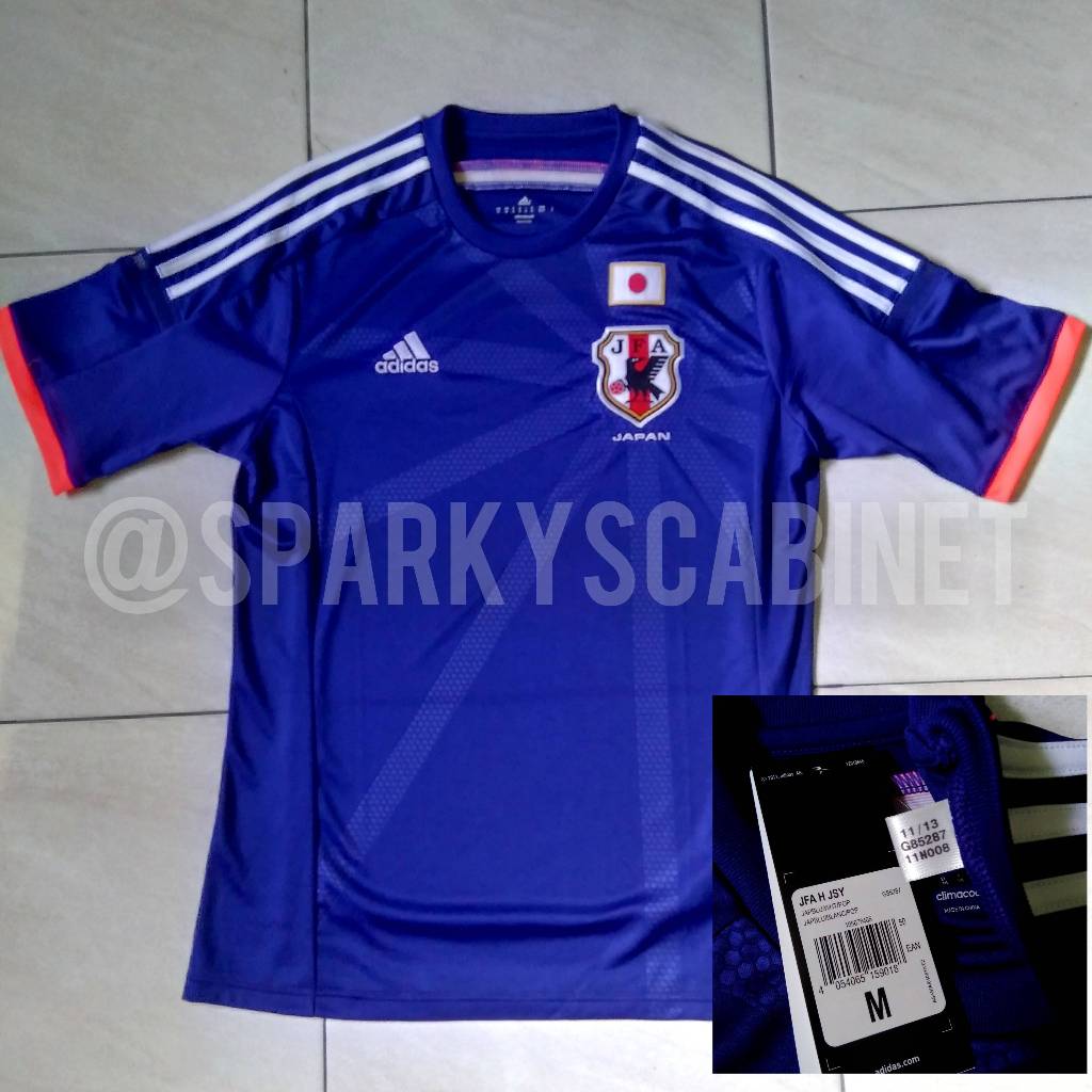 Jersey Sepak Bola Home Japan World Cup 2014 Adidas
