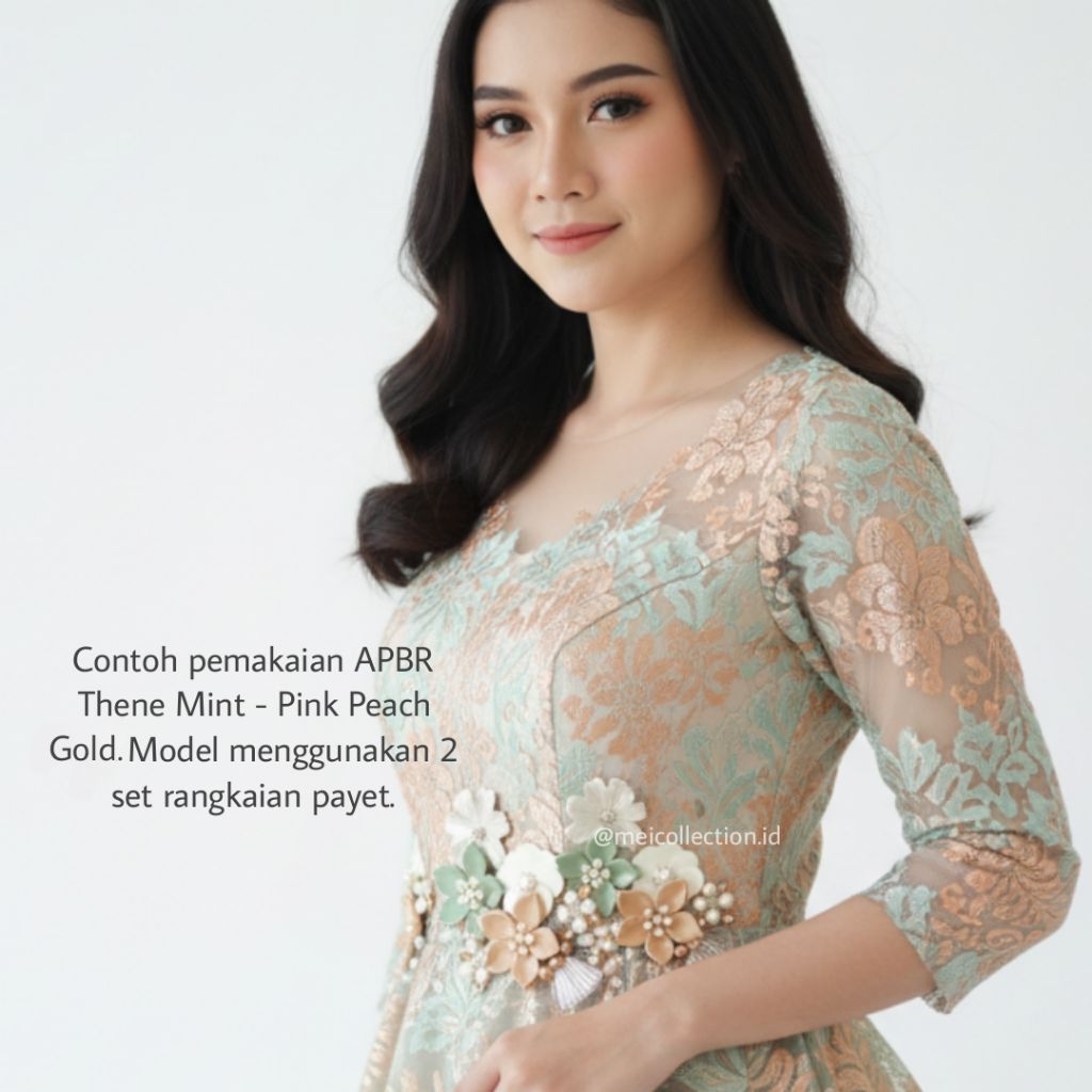 payet rangkai bunga 3d APBR thene