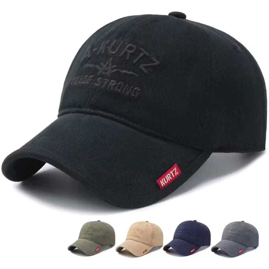 Topi Import Original Terbaru Pria Wanita-Topi Baseball Bordir A-Kurtz 2026 [COD]