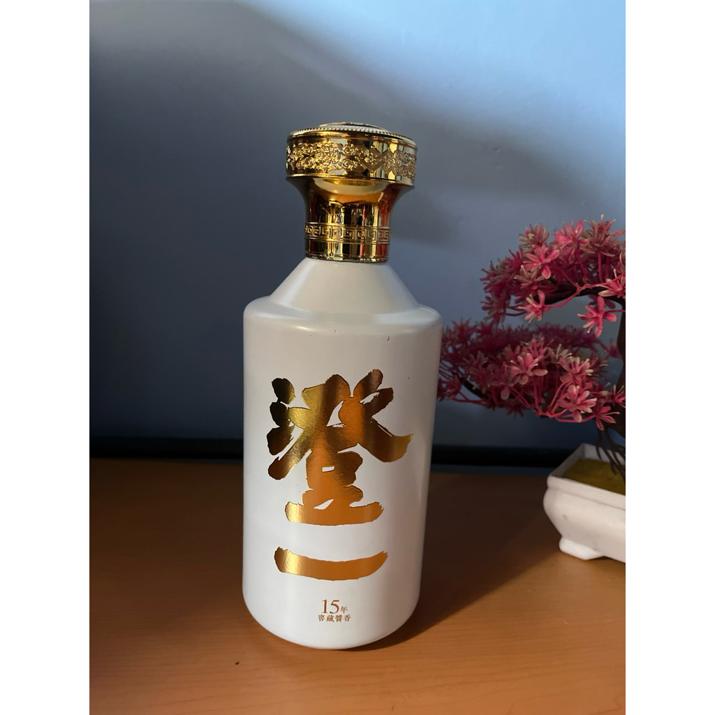 botol bekas minuman keras miras arak cina  botol pajangan antik botol hiasan dinding prakarya prakte