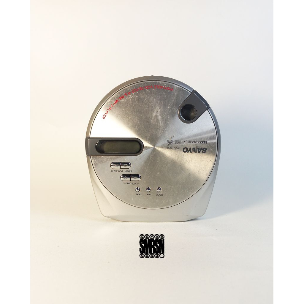 Discman Sanyo Normal Murah Vintage Jadul Pemutar CD