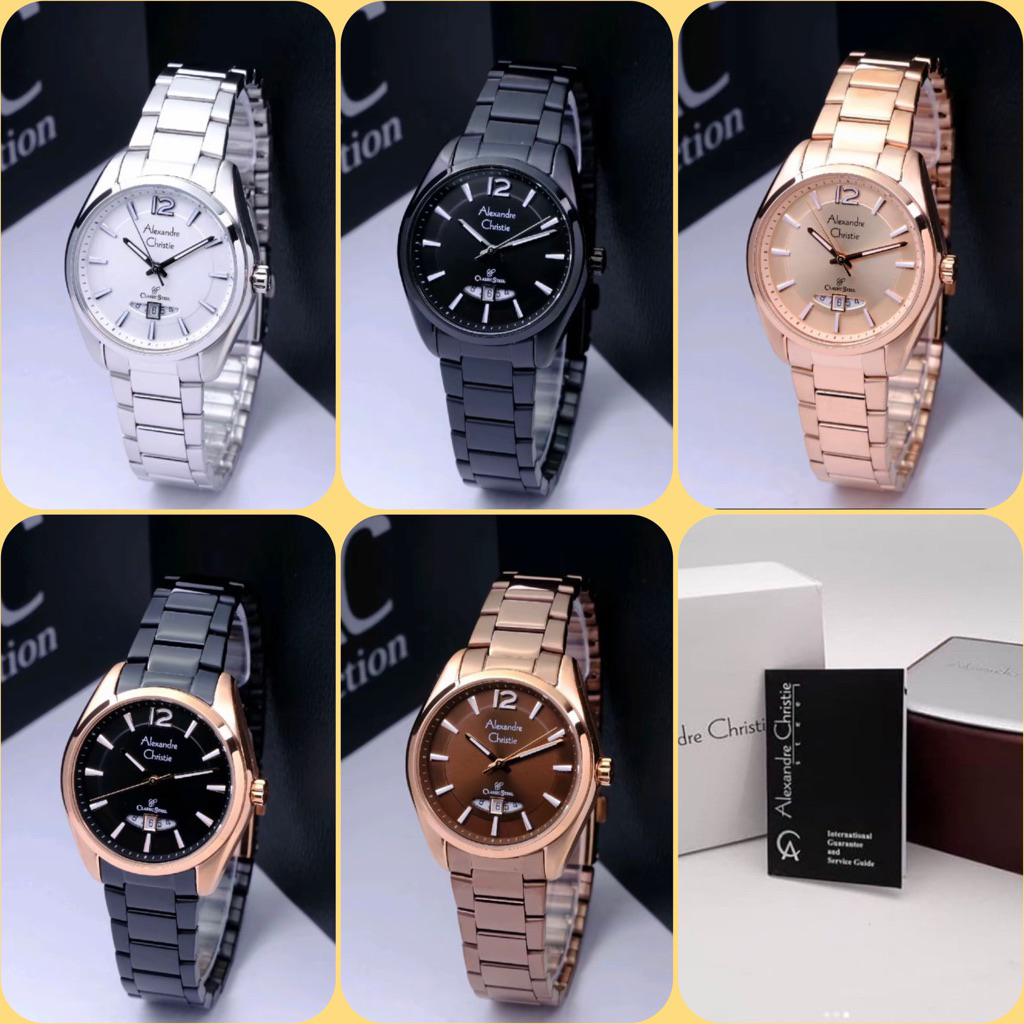 JAM TANGAN WANITA ALEXANDRE CHRISTIE AC 8679 LD / AC8679 / 8679 ORIGINAL GARANSI RESMI 1 TAHUN