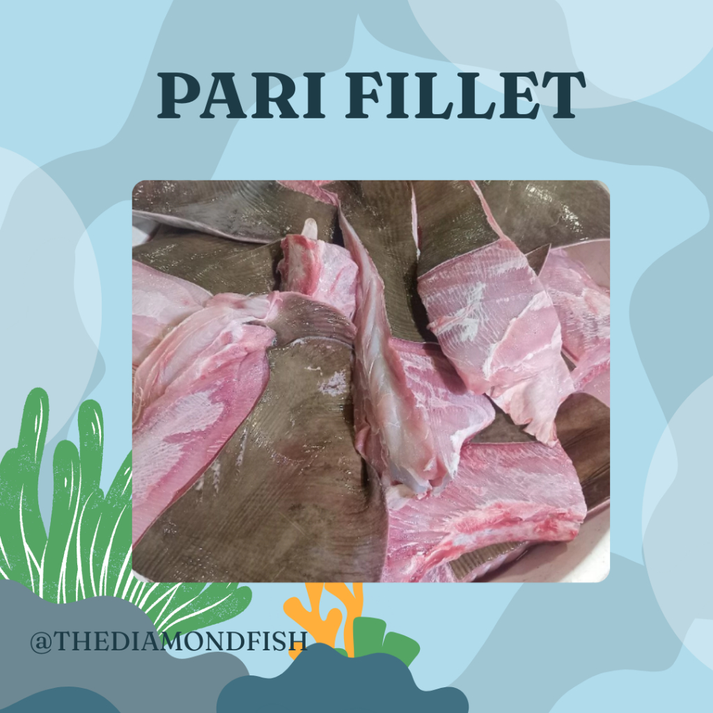 Ikan Pari 1Kg Ikan Pari Segar Ikan Pari Fillet