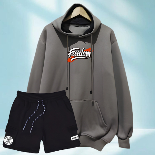 Oneset Stelan Jaket Hoodie Pria Wanita Ceana Pendek Cargo Maternal And Fredom Aesthetic Cod Original