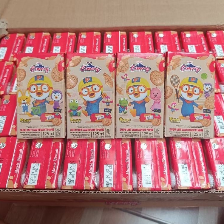 CIMORY SUSU MARIE BISCUITS 125ml isi 40 / SUSU CIMORY UHT