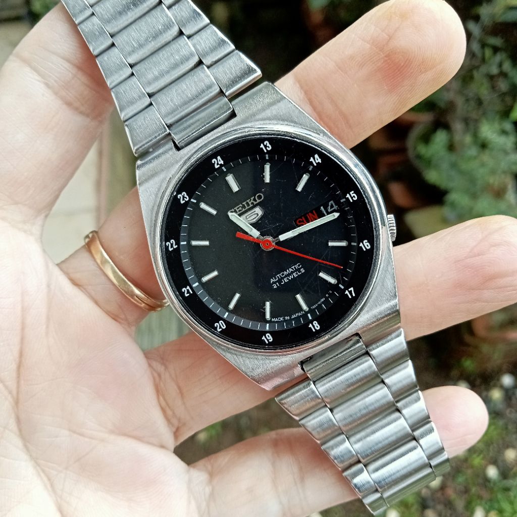 Seiko 5 Automatic Cal 7s26-0530 Military Dial