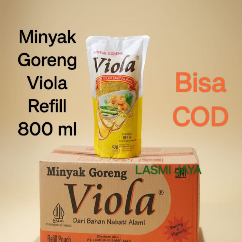 Minyak goreng viola 800 ml kemasan Refill 800 ml Promo Minyak goreng viola Refill 800ml Viola Minyak