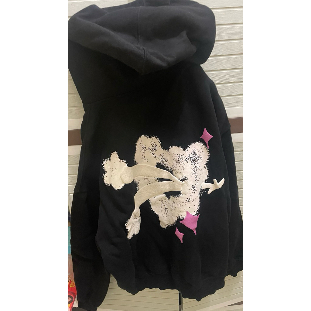 Ziper shoting love black & shoting love white take all