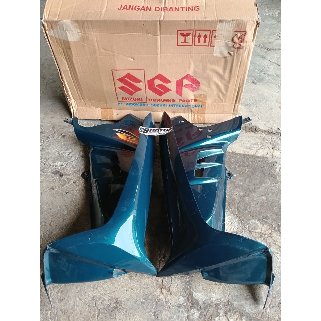 sayap legsild luar kanan kiri hijau shogun kebo lama 110 original