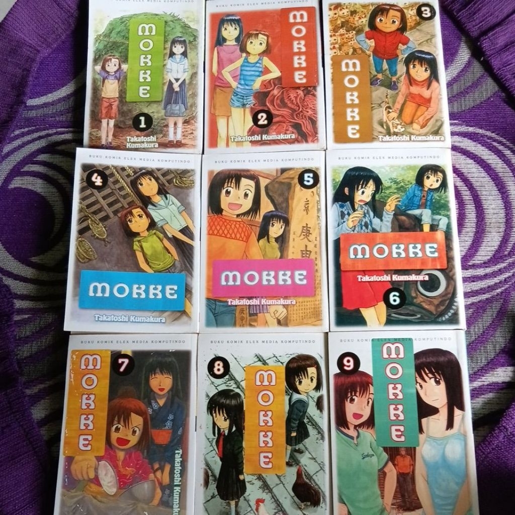 Komik Mokke vol 1-9 tamat