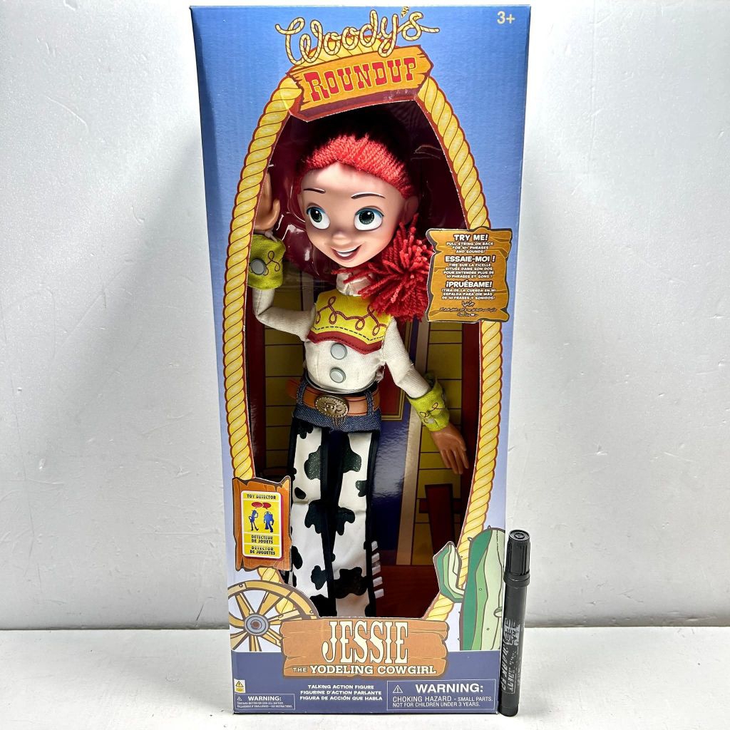 Toy story ori talking jessiePromo Mainan action figureTALKING WOODY wooody parlantTOY STORYDISNEY PI
