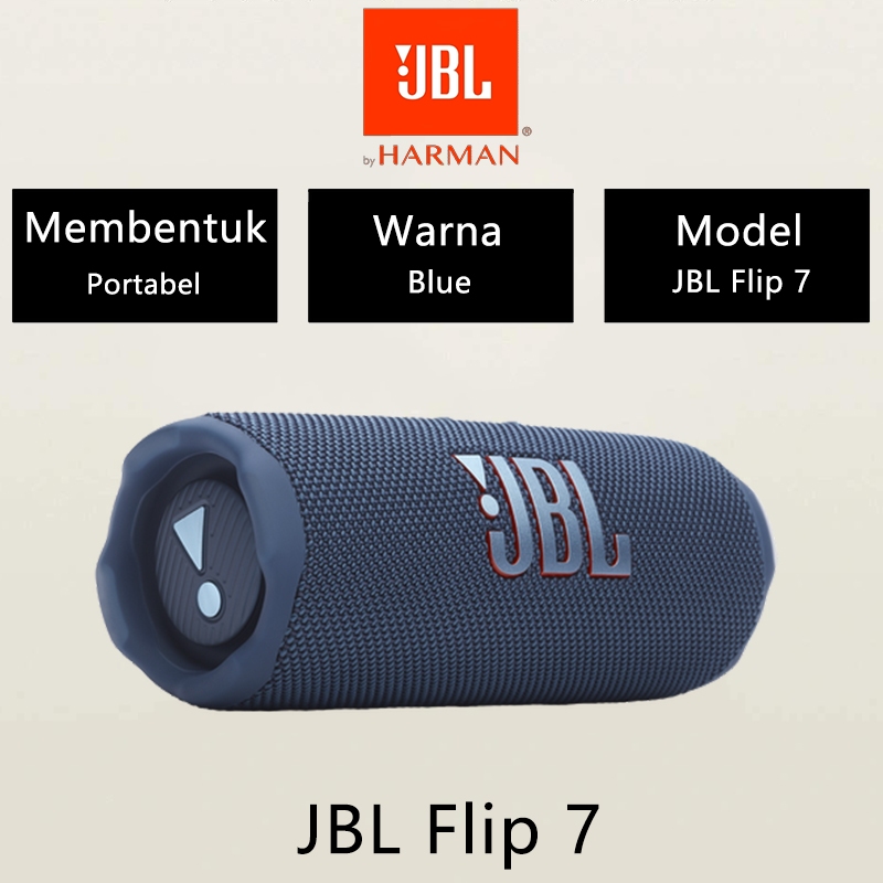 BestPromo 100% Original -- Jbl Flip 7 New 2025 Waterproof Portable Bluetooth Speaker, Powerful Sound