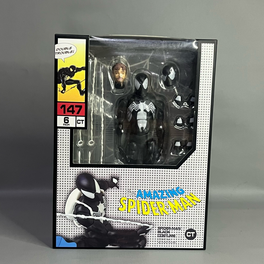 CT Toys Symbiote Spiderman The Amazing Spiderman Mafex 147