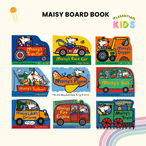 Maisy Board Book Buku Tebal Board Card Buku Anak Bergambar Children's English Book Buku Edukasi