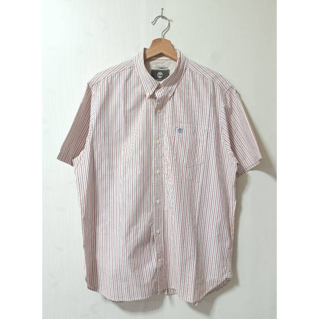 KEMEJA LENGAN PENDEK BY TIMBERLAND STRIPE SECOND ORIGINAL