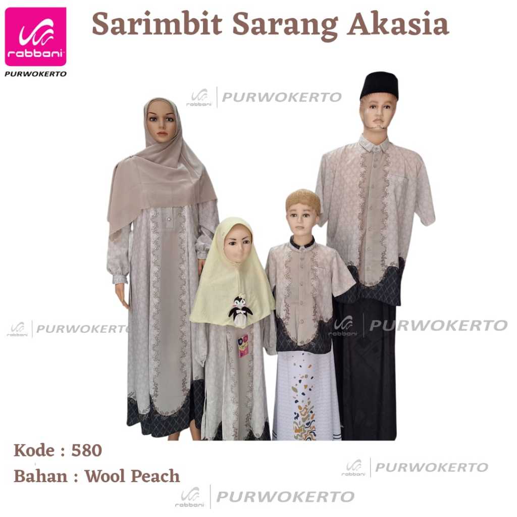 [ANAK] SARIMBIT RABBANI SARANG AKASIA - COUPLE RABBANI SARANG AKASIA