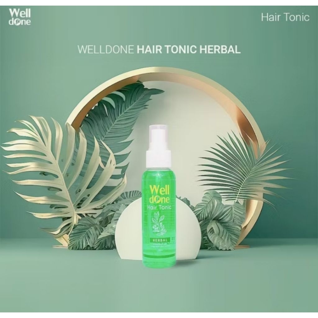 WELL DONE HAIR TONIC 100ML
