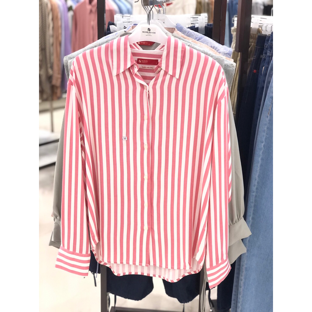 Kemeja wanita salur brand scotch&co
