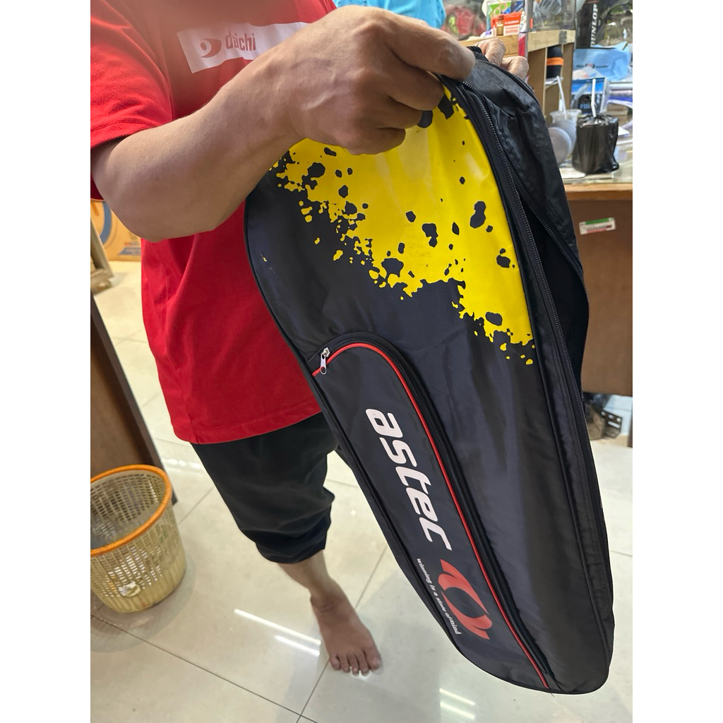 TAS COVER BADMINTON ASTEC 2 zipper ORIGINAL