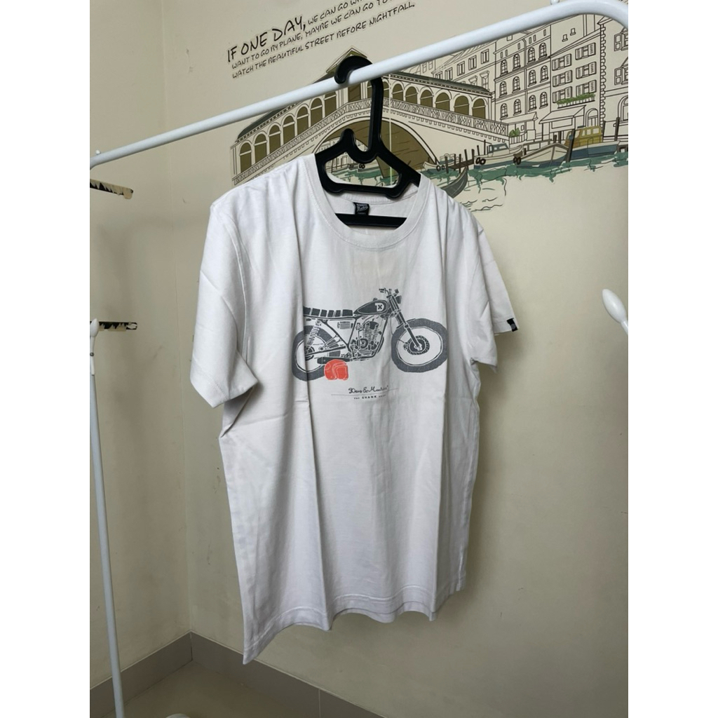 deus ex machina bikers tshirt preloved kaos baju cowok