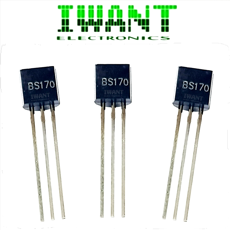 BS170 BS 170 N-CHANNEL TRANSISTOR MOSFET BS170 TO-92