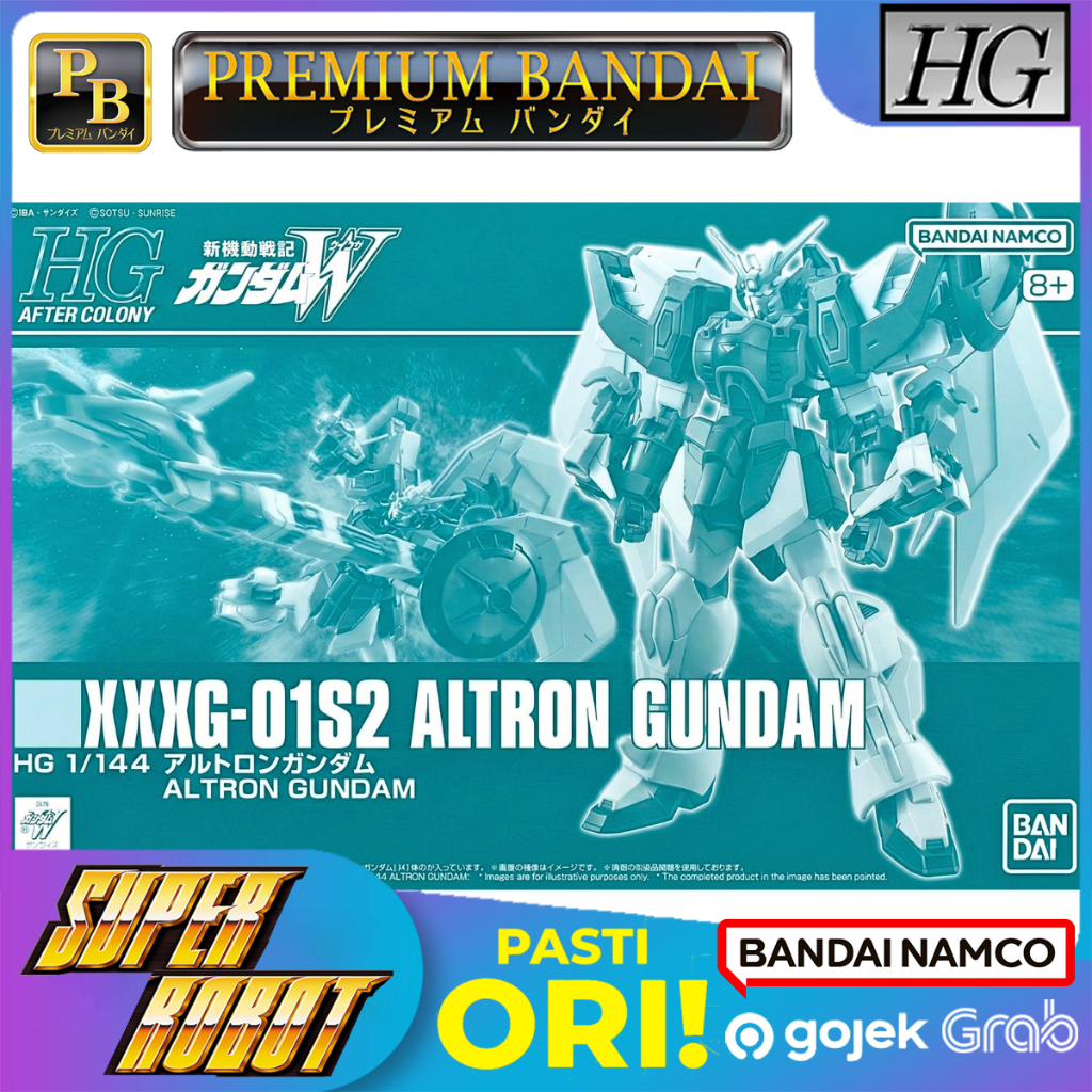 BANDAI HG XXXG-01S2 Altron Gundam / Nataku - HGAC P-BANDAI Limited
