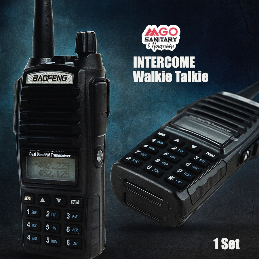 Walkie Talkie HT Baofeng Dual Band VHF/UHF – Suara Jernih & Sinyal Kuat