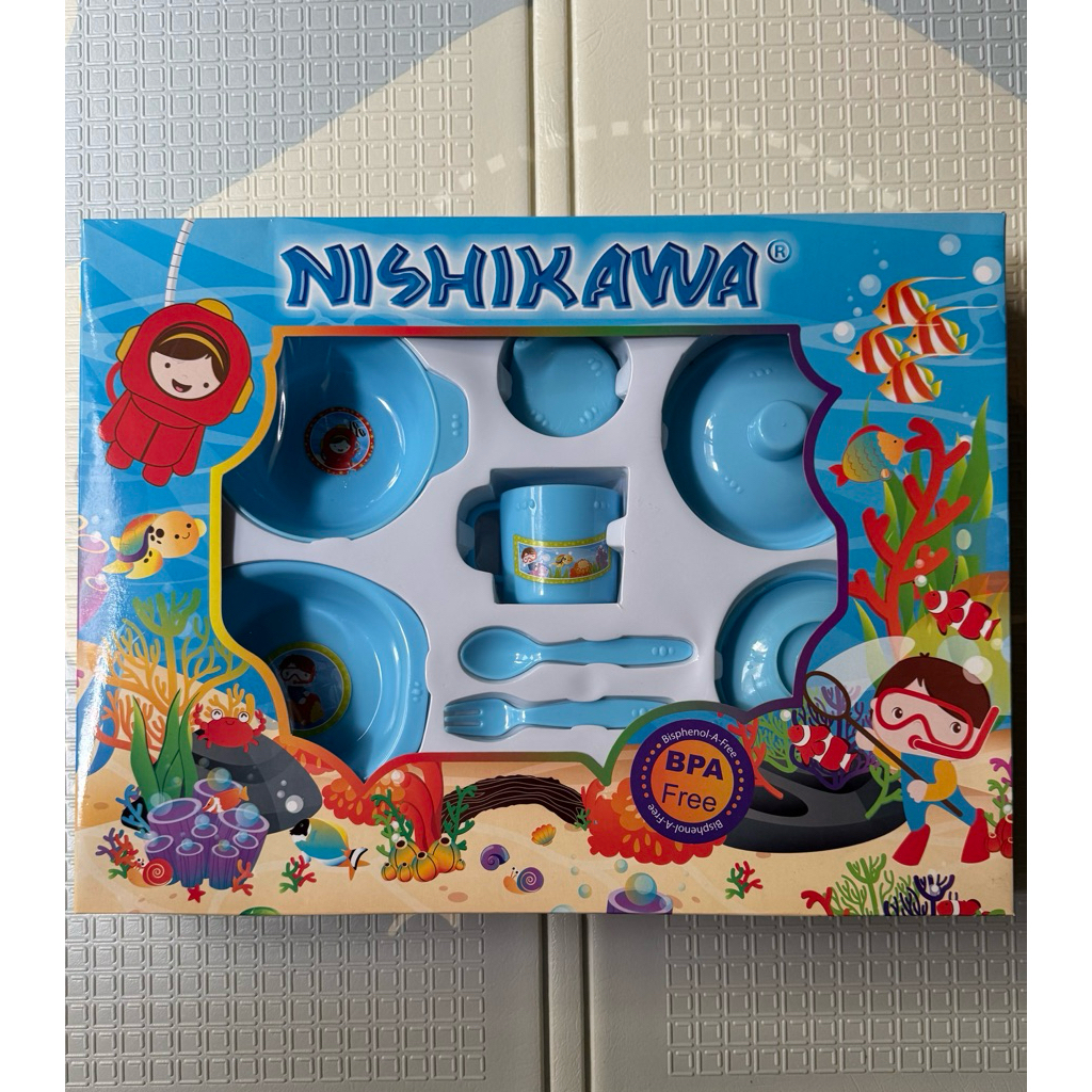 FEEDING SET/ TEMPAT MAKAN BAYI NISHIKAWA