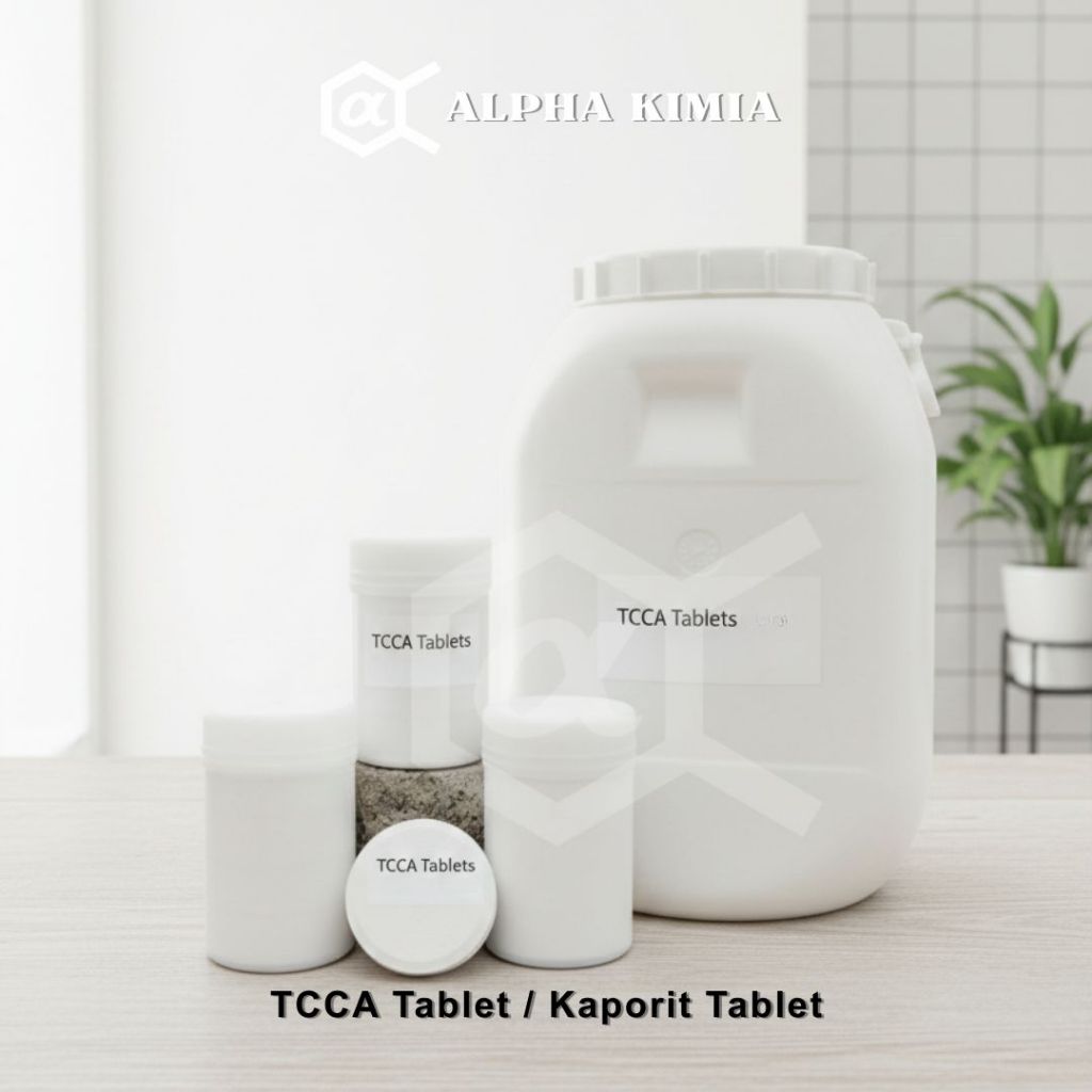 TCCA Tablet 90% / kaporit penjernih kolam renang / kaporit tablet 90%