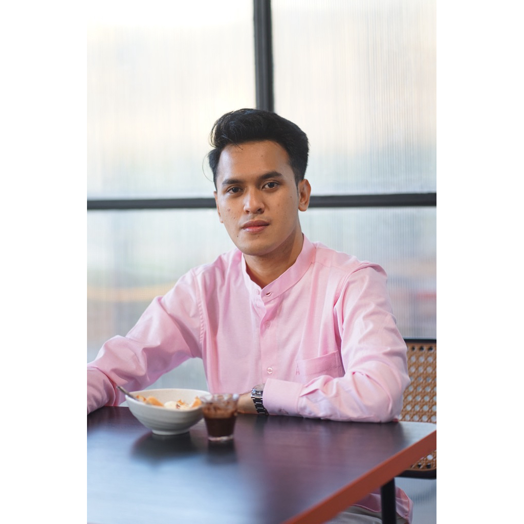 AEH KEMKO • Soft Pink • Kemeja Koko Habib Ahmad Elhadar
