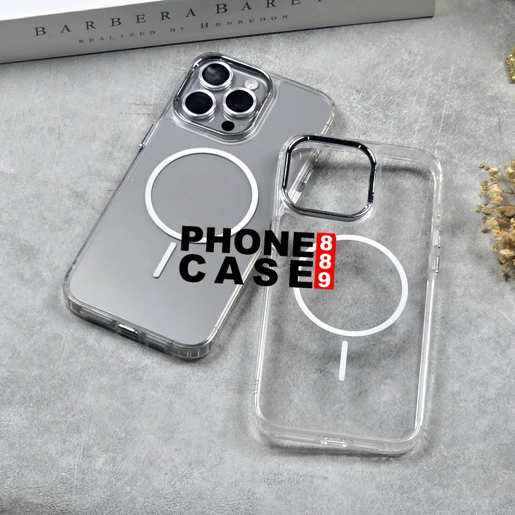 CASE IPHONE 13 / IPHONE 13 PRO / IPHONE 13 PRO MAX CASE CRYSTAL CLEAR MAGSAFE MAG-07 (PHONE)