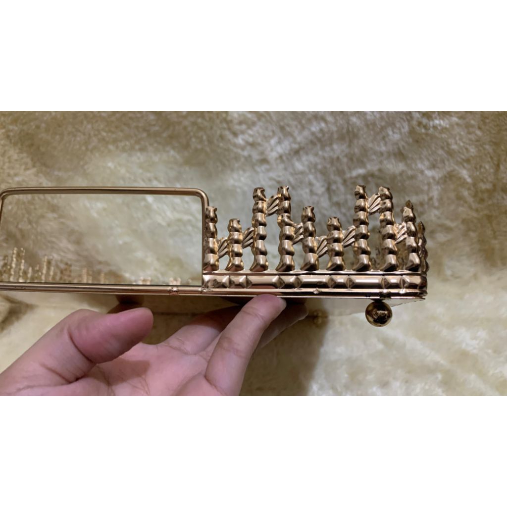 BOX HANTARAN TRAY SHELLA SHAUKIA + TUTUP AKRILIK + PACKING KAYU