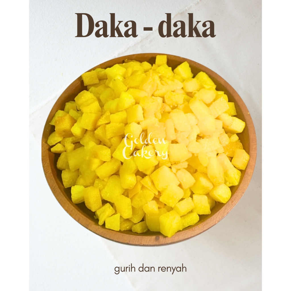 Singkong DAKA-DAKA | Singkong Dadu Kuning