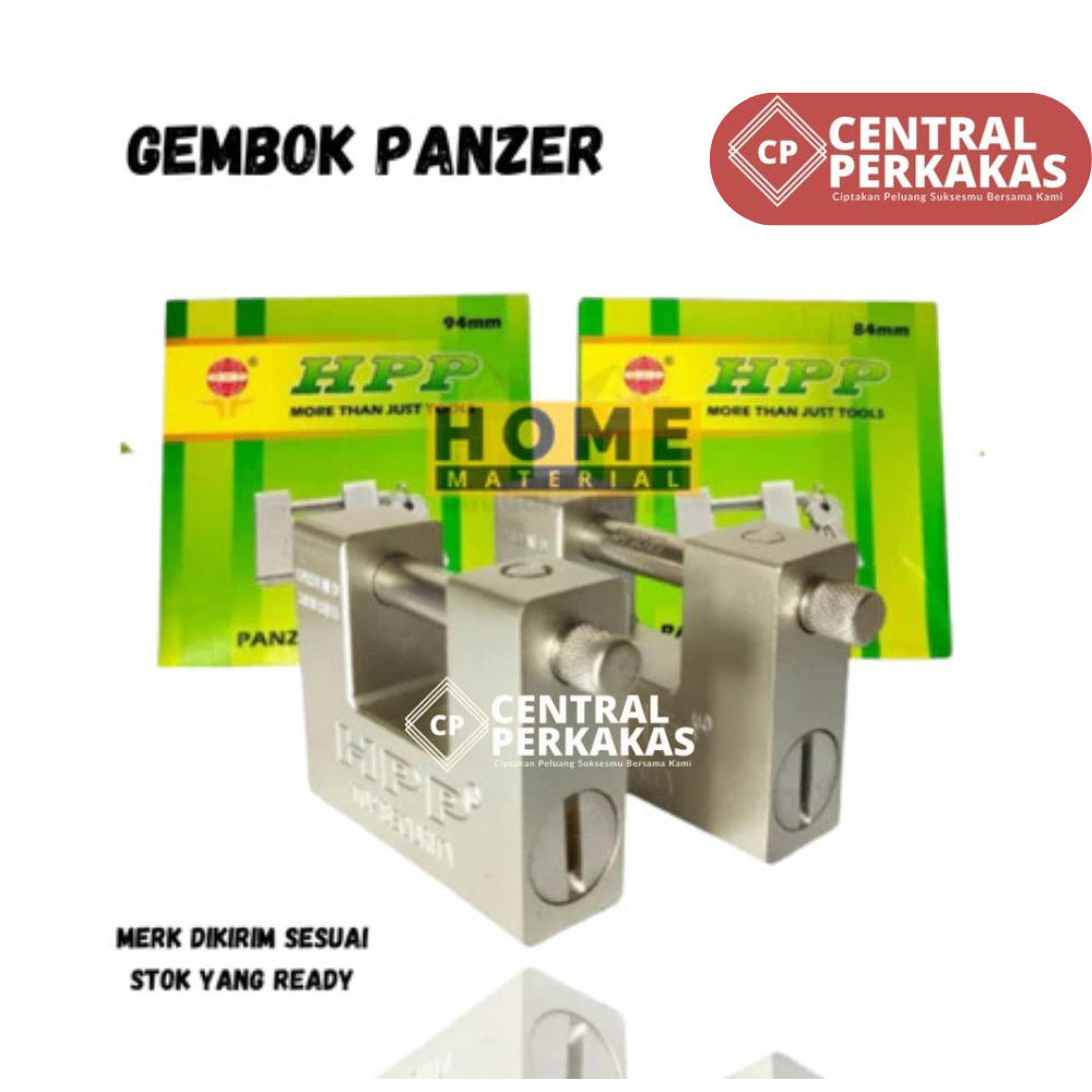 Gembok Panser anti maling / Gembok Anti maling/ gembok rumah / gembok panser top security /gembok pa