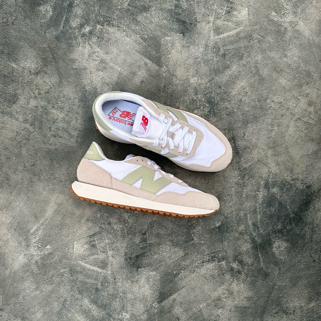 SEPATU SNEAKERS 237 MATCHA WHITE MS237CQ - RESMI MAP