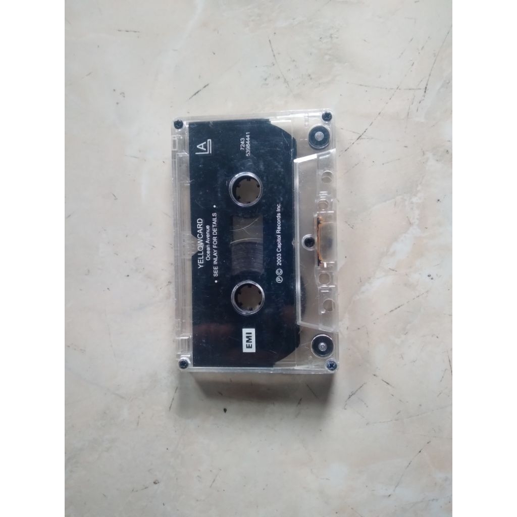 kaset pita band YELLOW CARD ocean avenue