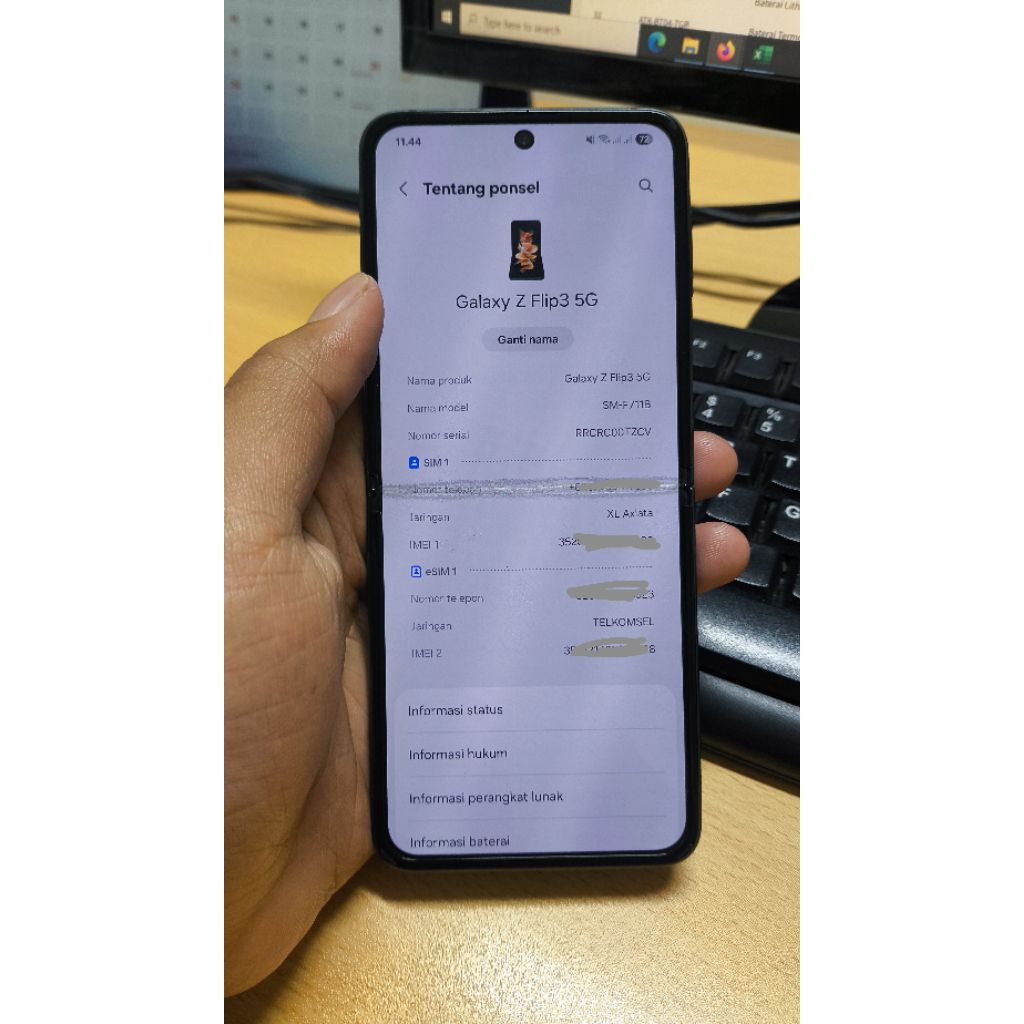 Samsung Galaxy Z Flip 3 5G 8/256gb